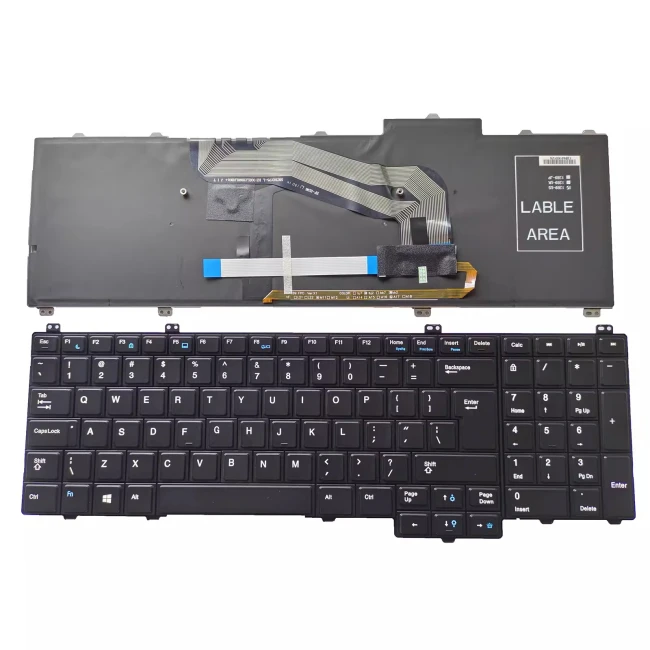 Dell Latitude E5540 E6540 backlit UI keyboard - main product image
