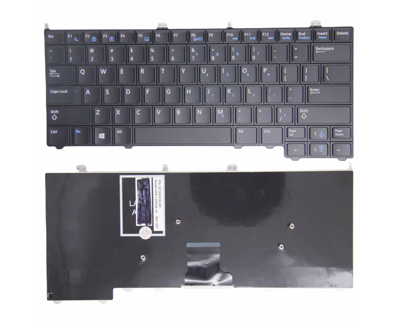 DELL Latitude E7420 E7240 E7440 US keyboard