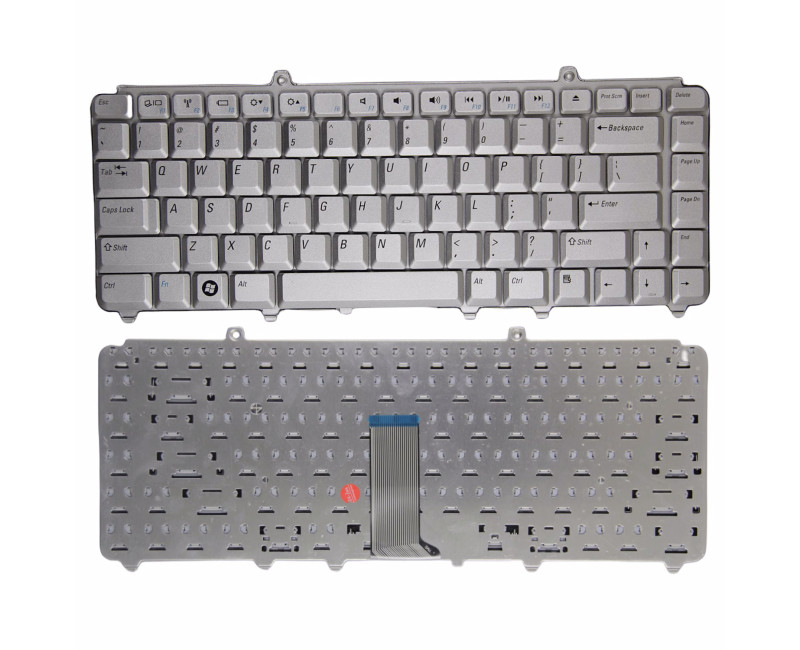 Dell M1330 1520 1525 V1500 PP25L 1400 1318 1545 M153 silver US keyboard OEM - additional view 