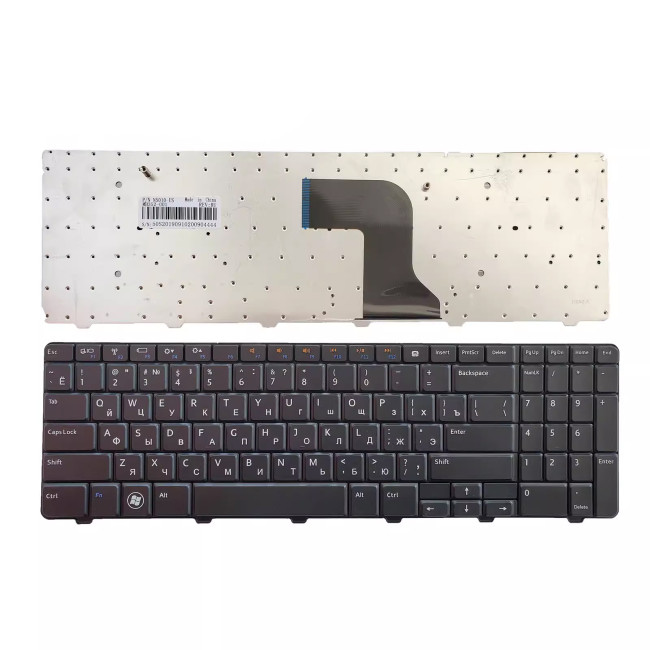 Dell N5010 15R M5010 M501R 15VD-1318 1308 1316 black Russian RU keyboard - main product image