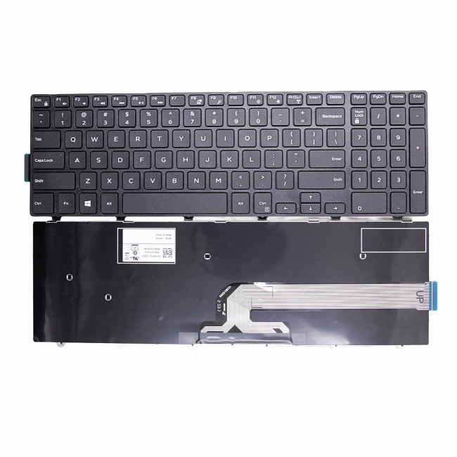 Dell Inspiron 15 P26F P39F P40F P47F P60G 3576 3578 P57F 3567 3565 US keyboard - main product image