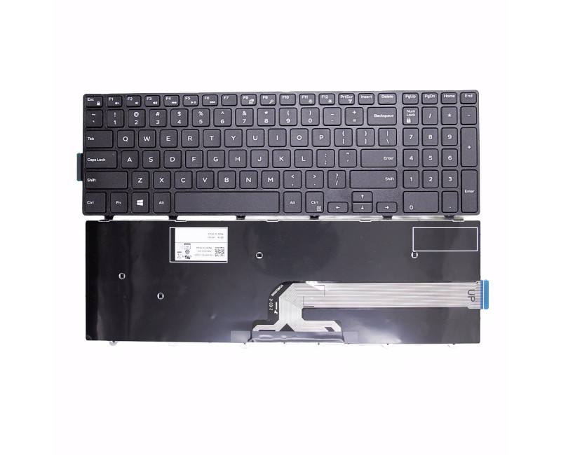 Dell Inspiron 15 P26F P39F P40F P47F P60G 3576 3578 P57F 3567 3565 US keyboard - additional view 
