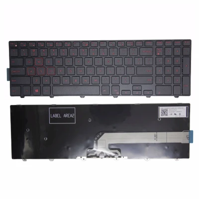 Dell Inspiron 15 P26F P39F P40F P47F P60G 3576 3578 P57F 3567 3565 red US keyboard