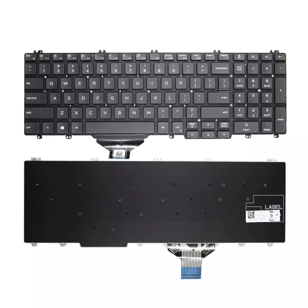 Dell Precision 3500 3501 3540 3541 3550 Latitude 5500 5501 5510 5511 US keyboard - main product image