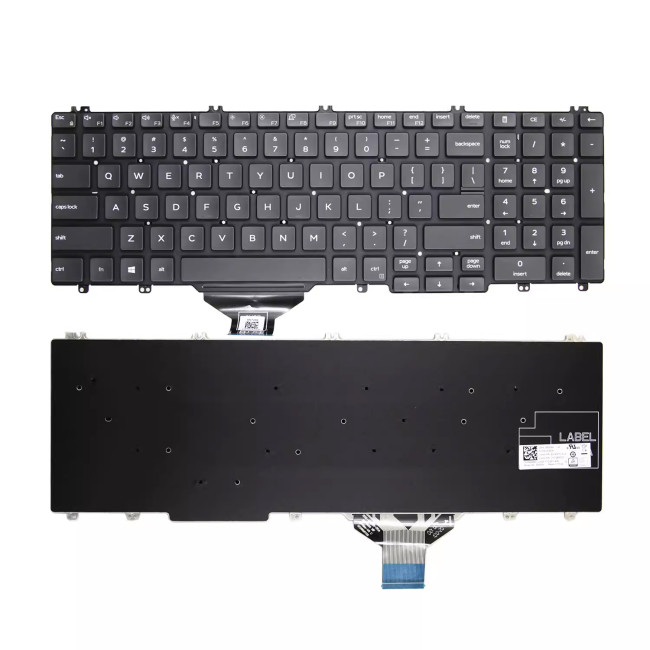 Dell Precision 3500 3501 3540 3541 3550 Latitude 5500 5501 5510 5511 US keyboard - main product image