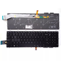 Dell VOSTRO 3580 3581 3582 3583 3584 3590 RGB backlit US keyboard