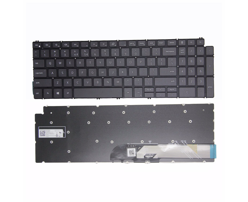 DELL Vostro 15 3500 3501 Latitude 3510 P83F P86F black US keyboard