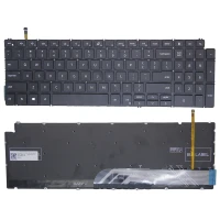 Dell Vostro 15 3500, Vostro 15 3501, Latitude 3510, P83F, P86F, black backlit US keyboard