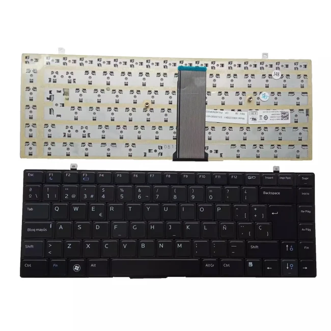Dell XPS 1340 1640 1645 1647 Spanish SP keyboard - main product image