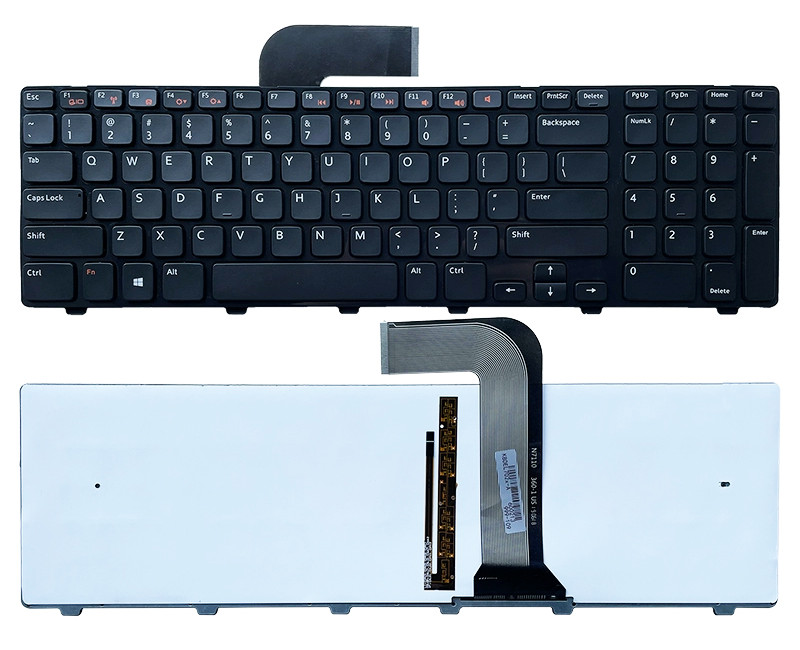 Dell XPS 17R N7110, L702x, Vostro 3750, backlit US keyboard OEM - additional view 