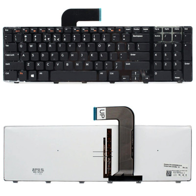 Dell XPS 17R N7110, L702x, Vostro 3750, backlit US keyboard original