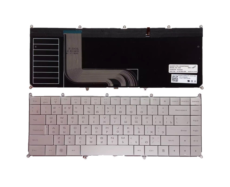 DELL XPS Adamo 13 13D XPS 13D backlit Russian RU keyboard