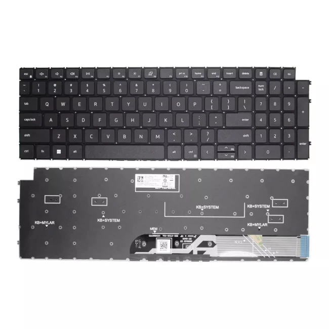 Dell vostro 5620 5625 7620 P117F P107F P106F P112F black US keyboard - main product image