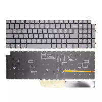 Dell vostro 5620 5625 7620 P117F P107F P106F P112F gray backlit US keyboard