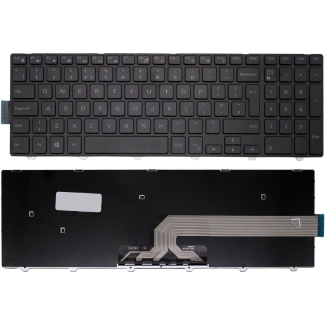 Dell Inspiron 15 3549 3542 3543 3558 5559 5577 5545 5548 3559 black UK keyboard OEM - main product image