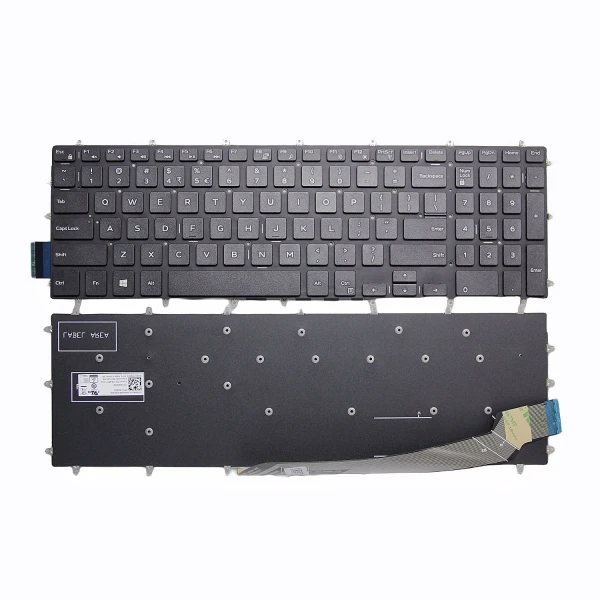 Dell 3581 3582 3583 5581 5582 5583 3572 3578 7577 5565 black US keyboard - main product image