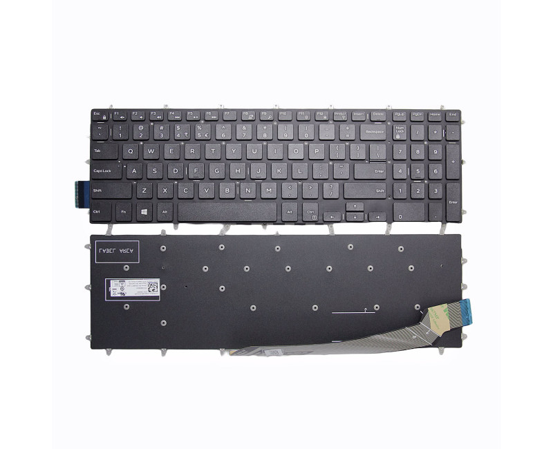 Dell 3581 3582 3583 5581 5582 5583 3572 3578 7577 5565 black US keyboard - additional view 