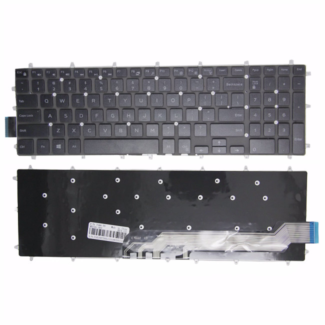 Dell 3581 3582 3583 5581 5582 5583 3572 3578 7577 5565 black US keyboard OEM - main product image