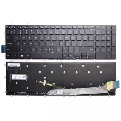 Dell 3581 3582 3583 5581 5582 5583 3572 3578 7577 5565 black backlit US keyboard