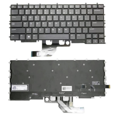 Dell Alienware M15 R4 black backlit US keyboard