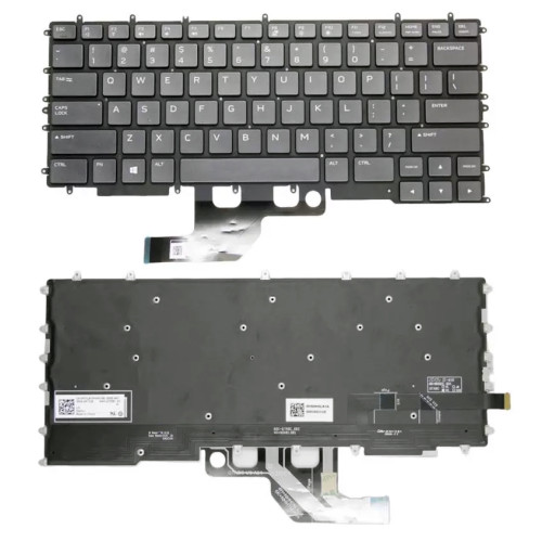Dell Alienware M15 R4, black backlit US keyboard - main product image