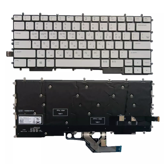 Dell G7 15 G7500 G7 7500 12PWM 012PWM backlit Korean KR keyboard - main product image