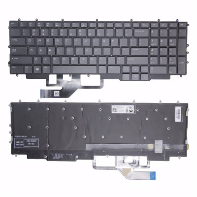 Dell G7 7700 029CVF V192925BS1 P46E001 black RGB backlit US keyboard
