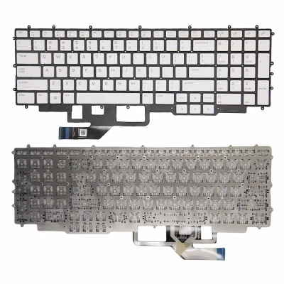 Dell G7 7700 029CVF V192925BS1 P46E001 white US keyboard