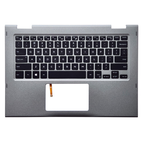 Dell Inspiron 13 5379, 07F06D, 0JCHV0, backlit US keyboard palmrest 0VKGNV - main product image