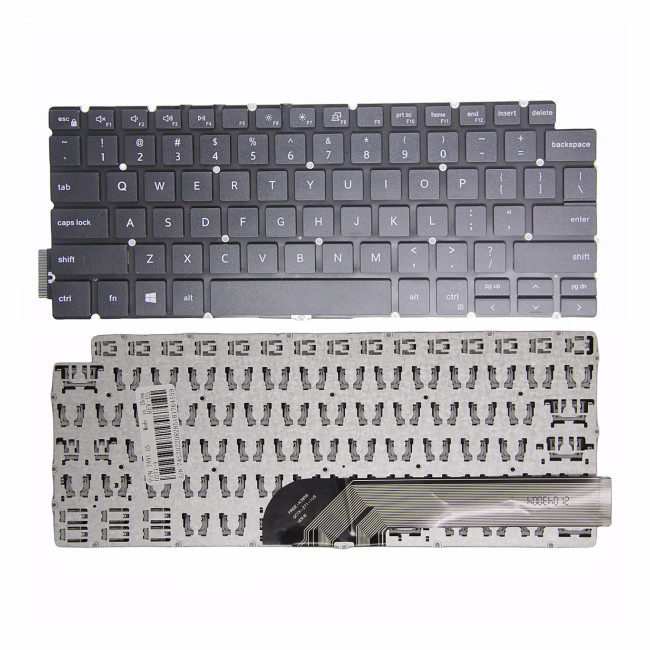 Dell Inspiron 13 5390 5391 7391 14 5493 5498 7490 7491 black US keyboard OEM - main product image