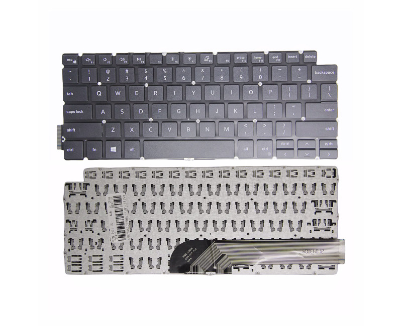 Dell Inspiron 13 5390 5391 7391 14 5493 5498 7490 7491 black US keyboard OEM - additional view 