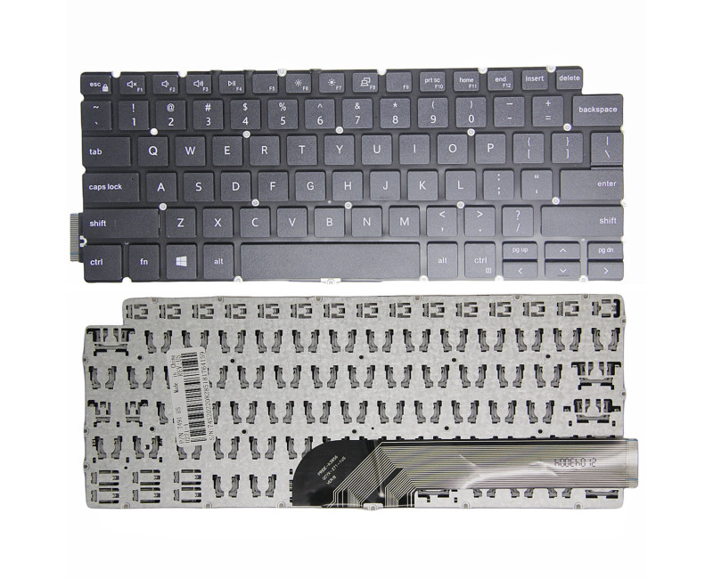 Dell Inspiron 14 7400, 7401, 7405, 7415 5494, Inspiron 13 5300, black US keyboard OEM - additional view 