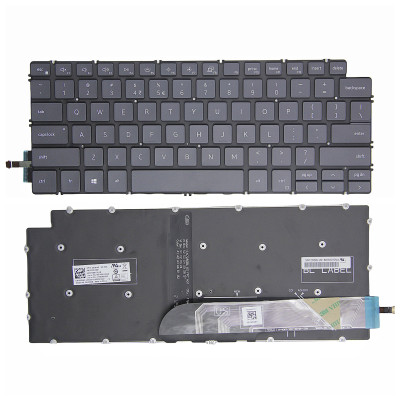 Dell Inspiron 14 7400, 7401, 7405, 7415 5494, Inspiron 13 5300, black backlit US keyboard original