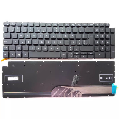 Dell Inspiron 15-7506 7590 7591 7791 7506 2in1 black backlit Brazilian BR keyboard