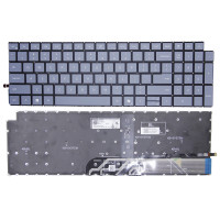 Dell Inspiron 16 5640, Inspiron 16 5645, 16 PLUS DB16250, DB16255, gray backlit US keyboard