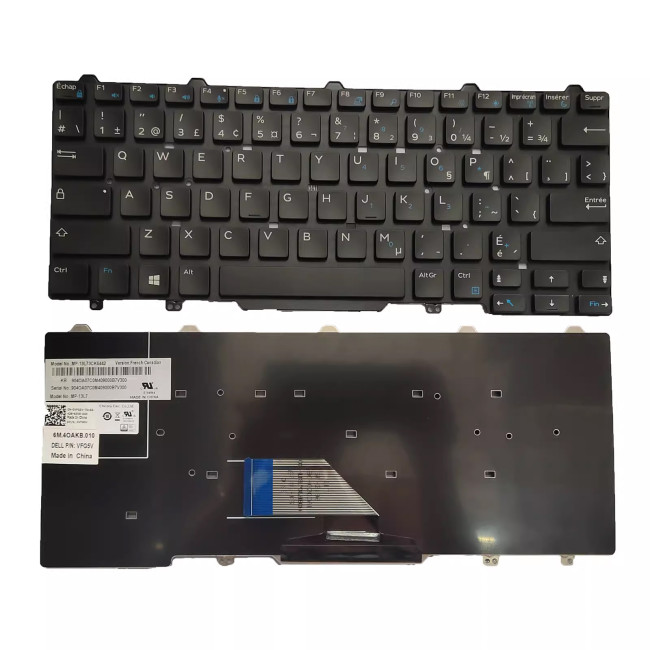 Dell Latitude 13 3340 3350 Canadian French CF keyboard - main product image