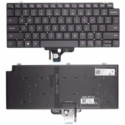 Dell Latitude 13-7310 P33S backlit US keyboard original