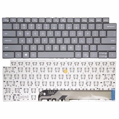Dell Latitude 3320 3330 3420 3430, Inspiron 7415 7420 7425 2-in-1 gray US keyboard OEM