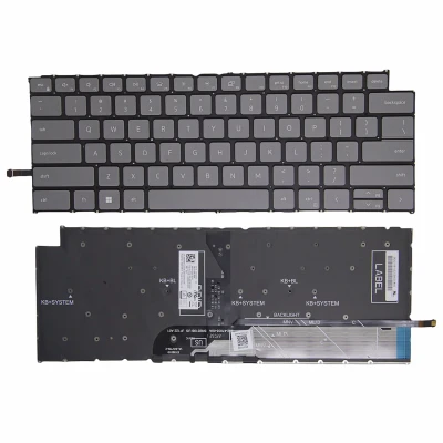 Dell Latitude 3320 3330 3420 3430, Inspiron 7415 7420 7425 2-in-1 gray backlit US keyboard