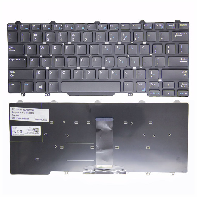 Dell Latitude 3340 3350 E3340 E5450 E5470 E7450 E7470 US keyboard original - main product image