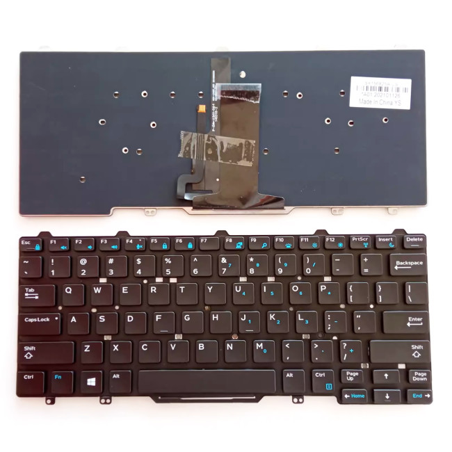 Dell Latitude 3340 3350 E3340 E5450 E5470 E7450 E7470 backlit US keyboard - main product image