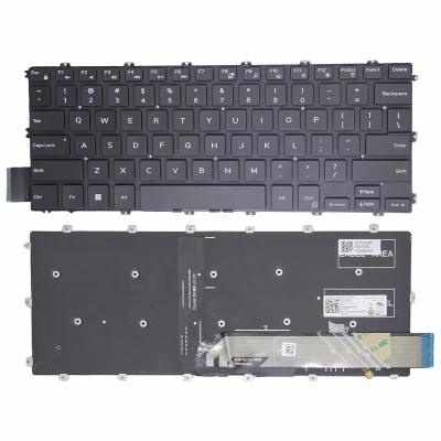 Dell Latitude 3400 3310 3390 5481 P92G P91G P76F 7586 backlit US keyboard original