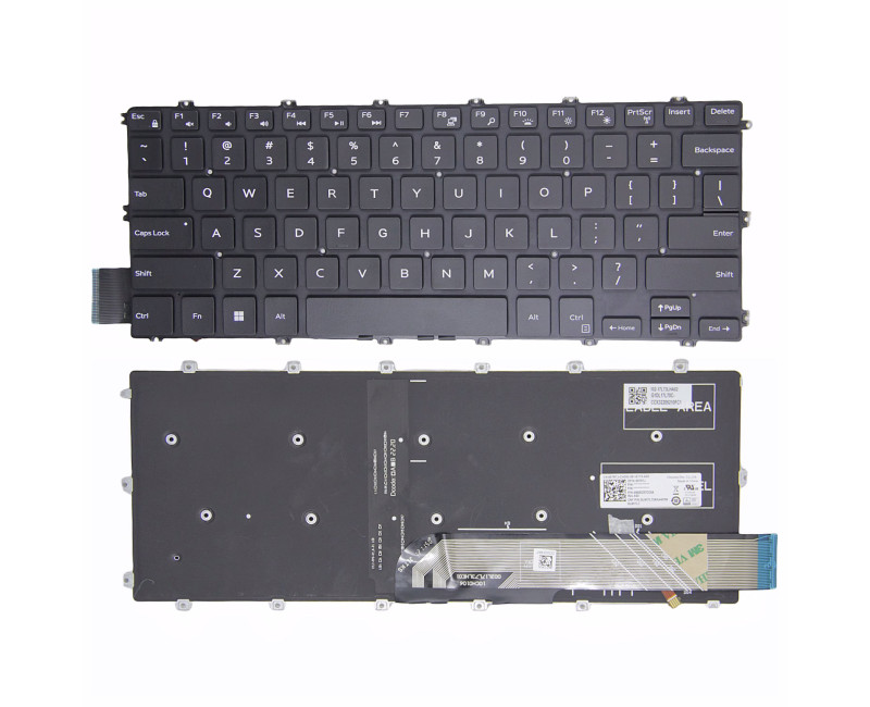Dell Latitude 3400 3310 3390 5481 P92G P91G P76F 7586 backlit US keyboard original