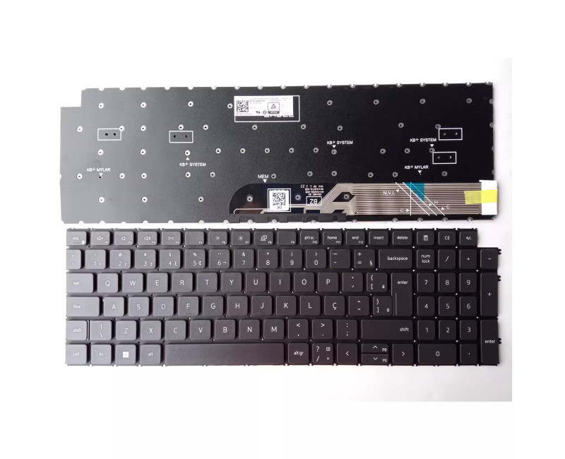Dell Latitude 3520 Vostro 3510 3520 5510 5515 7510 Brazilian BR keyboard - additional view 