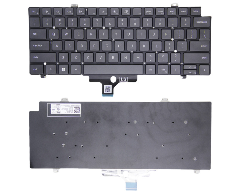 Dell Latitude 5420 5421 5430 5431 7420 7430 7520 7530 black US keyboard - additional view 