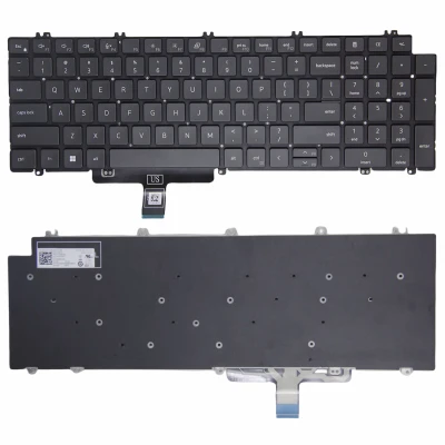 Dell Latitude 5520 5521 5530 Precision 3560 3561 P104F US keyboard