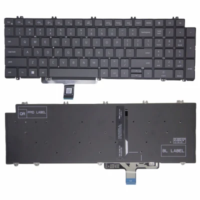 Dell Latitude 5520 5521 5530 Precision 3560 3561 P104F backlit US keyboard high copy