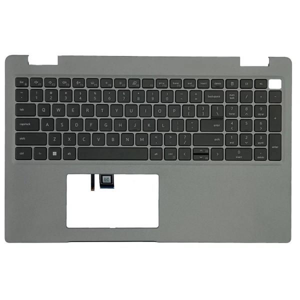 Dell Latitude 5520, E5520, Precision 3560, backlit US keyboard palmrest SC port 09MDK8 - main product image