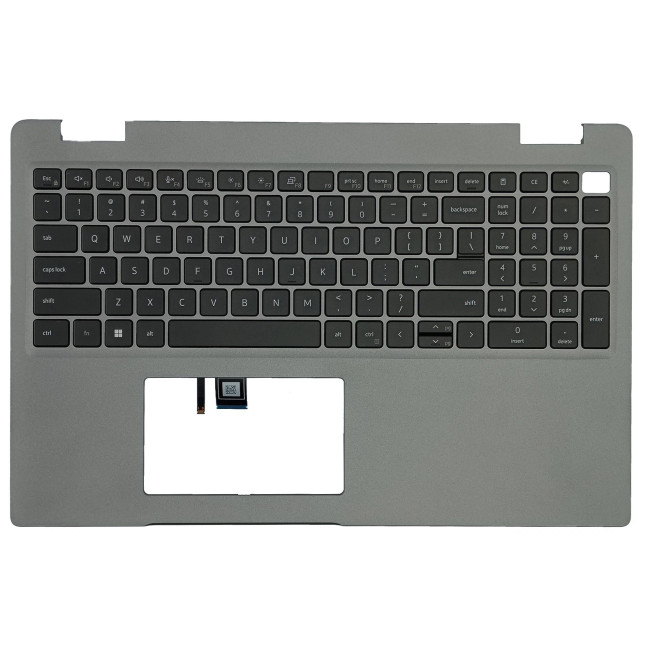 Dell Latitude 5520, E5520, Precision 3560, backlit US keyboard palmrest SC port 09MDK8 - main product image