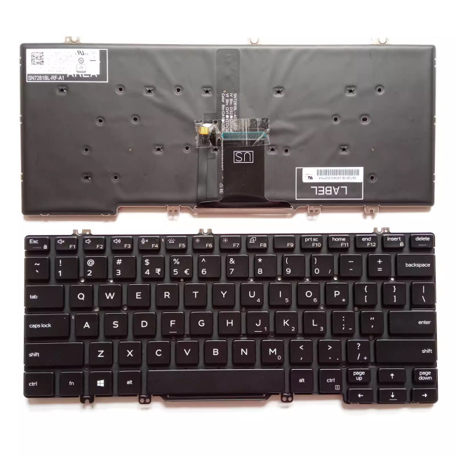 Dell Latitude 7300 E7300 E5300 backlit US keyboard - main product image